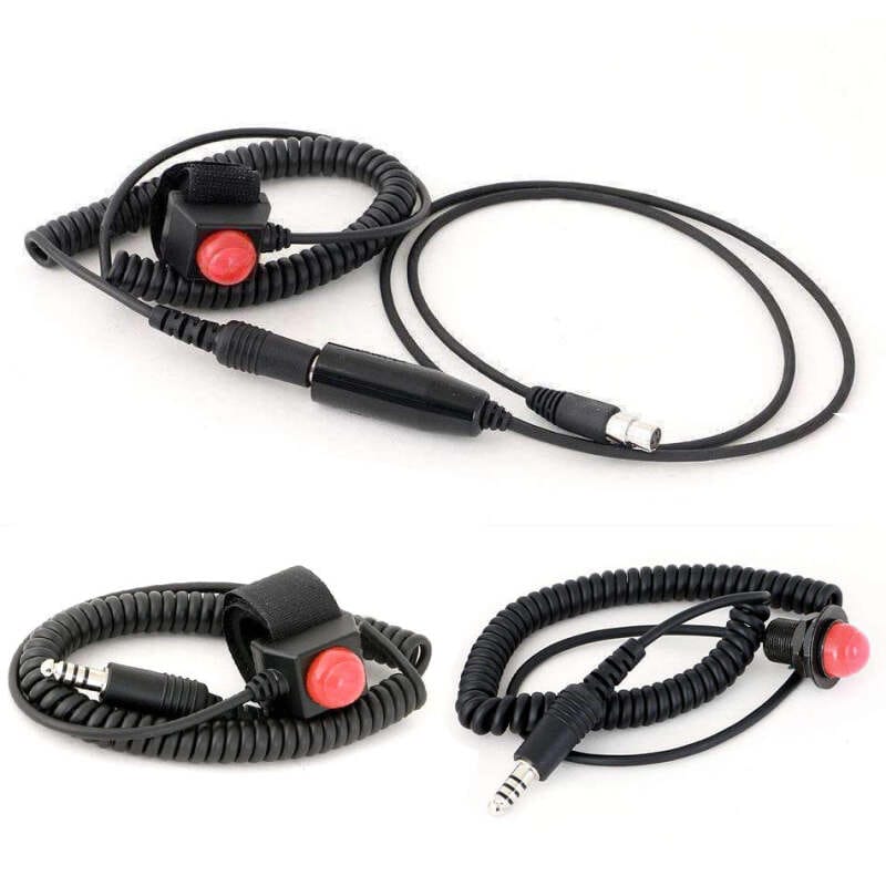 Rugged Radios — Rugged Radios Hole Mount Steering Wheel Quick Disconnect Push to Talk (PTT)