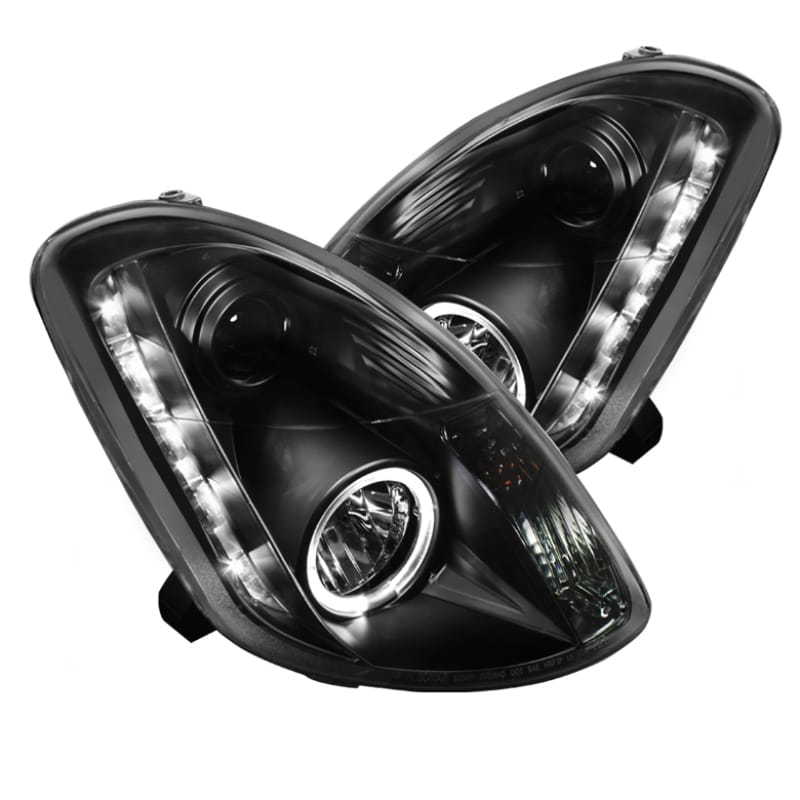 SPYDER — Spyder Infiniti G35 03-04 4DR Projector Halogen - LED Halo DRL Blk High H4 PRO-YD-IG35034D-DRL-BK
Projector Headlights
Head Light Set