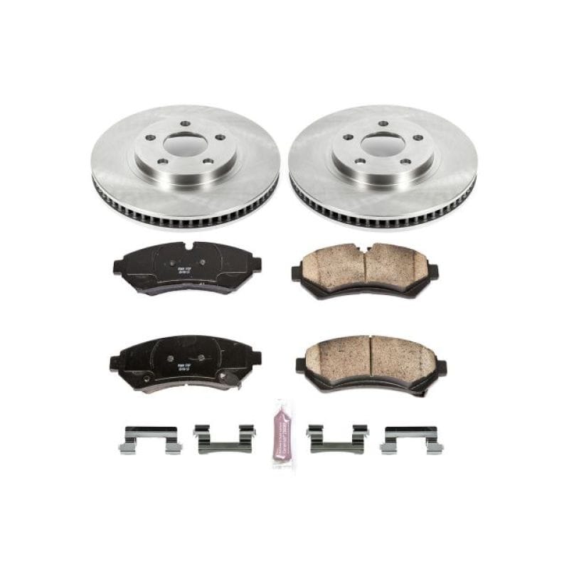PowerStop — Power Stop 98-02 Cadillac Seville Front Autospecialty Brake Kit