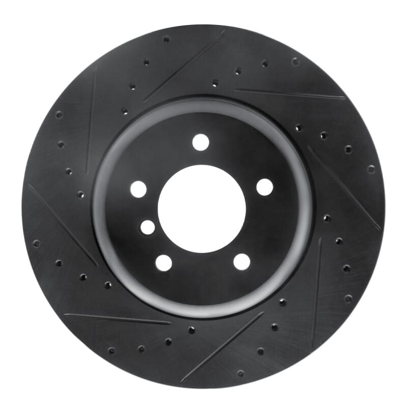 R1 Concepts — R1 11-16 BMW Z4 Front Left Drilled & Slotted Black Brake Rotor
R1 Brake Rotor Drill