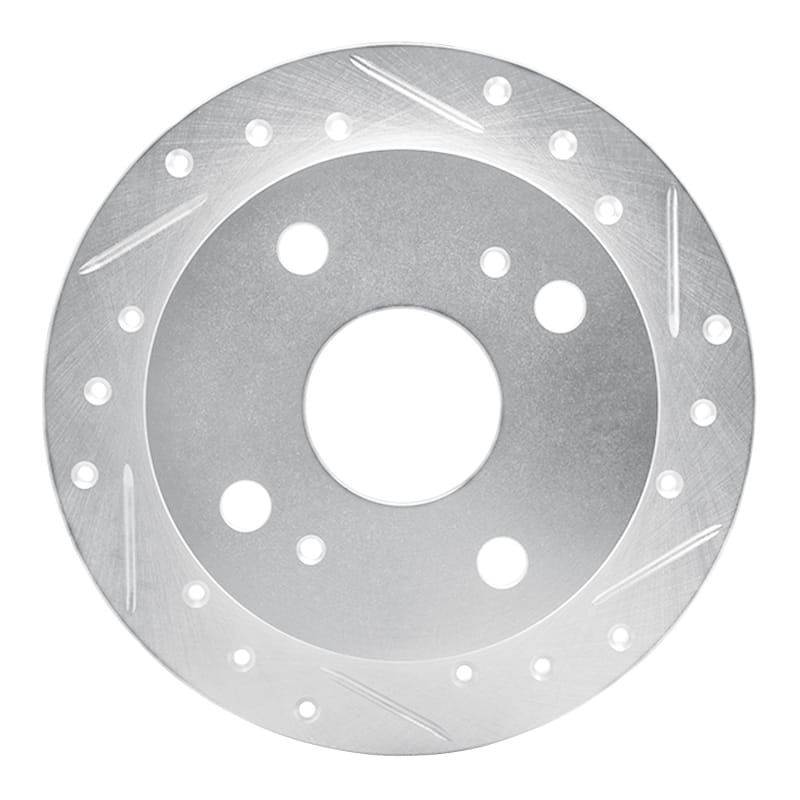 R1 Concepts — R1 85-87 Toyota Corolla (US/Canada) Rear Right Drilled & Slotted Silver Brake Rotor
R1 Brake Rotor Drill