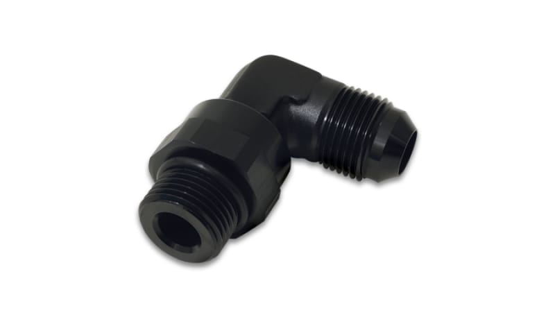 Vibrant — Vibrant -6AN Male Flare to Male -8AN ORB Swivel 90 Degree Adapter Fitting - Anodized Black
-6AN-8ORBMLSwivl90Dg