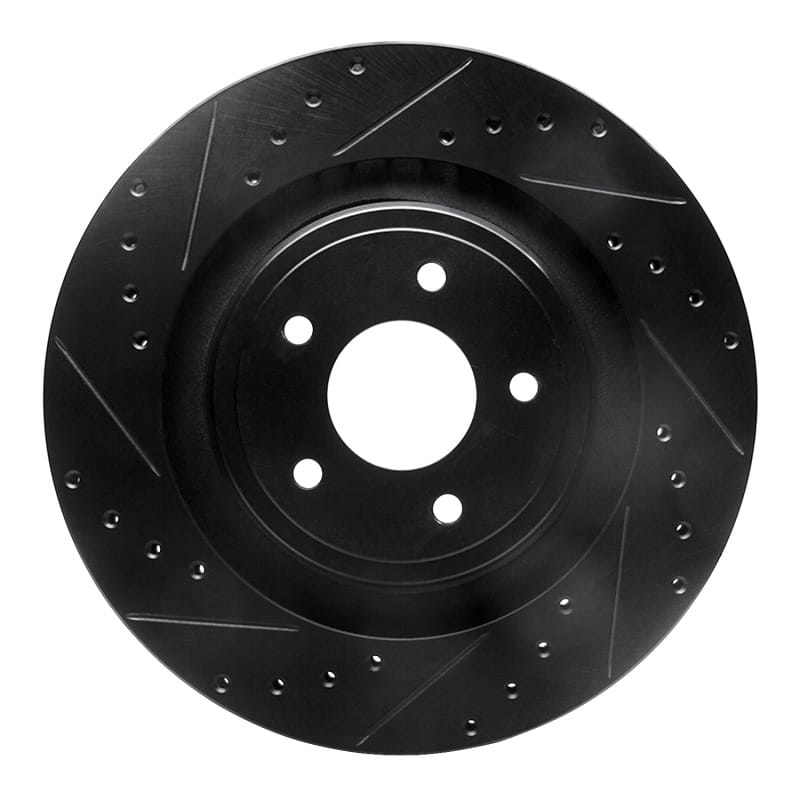 R1 Concepts — R1 08-14 Chrysler 200 Front Left Drilled & Slotted Black Brake Rotor
R1 Brake Rotor Drill