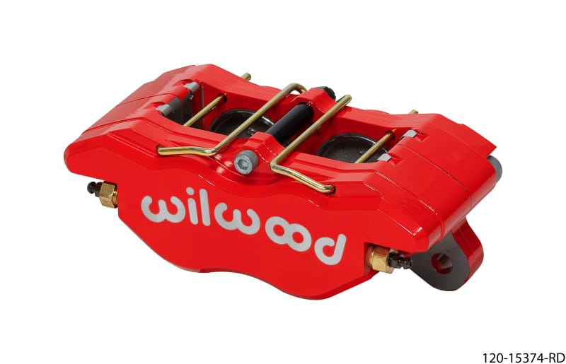 Wilwood — Wilwood Caliper - Off-Road Dynapro Narrow 5.25in Mount - 1.75/1.75in Pistons .38in Disc - Red
BRAKE CALIPER