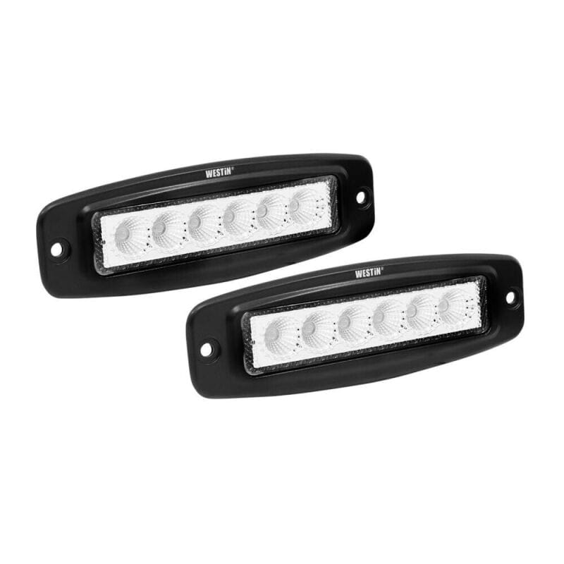 Westin — Westin Single Row 6 x 3W Bridgelux w/terminated wiring (set of 2) - Black
LED Light Bar