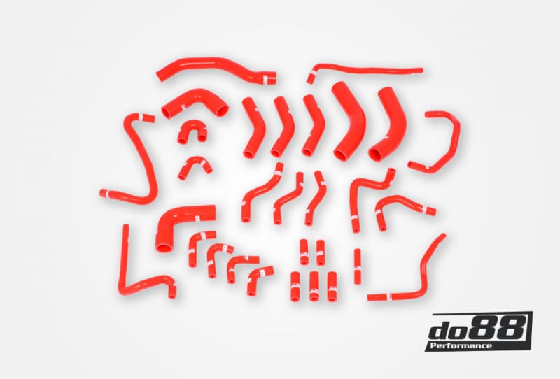 do88 — do88 02-04 Audi RS6 4.2L BiTurbo (C5) Vacuum Hoses - Red