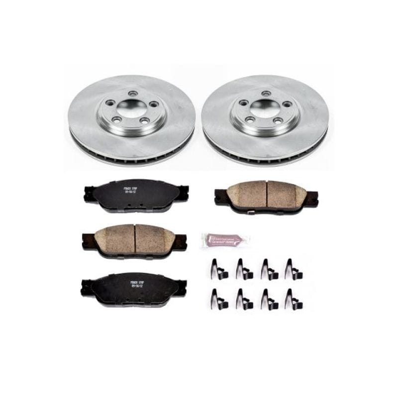 PowerStop — Power Stop 03-04 Jaguar S-Type Front Autospecialty Brake Kit