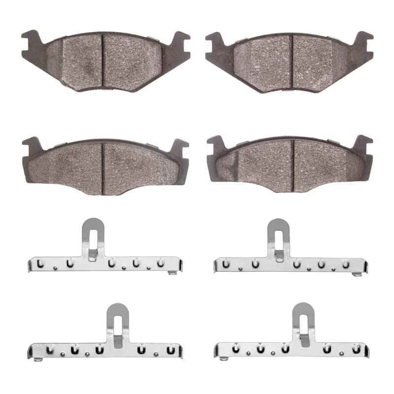 DFC — DFC 84-92 Volkswagen Jetta Sedan/Golf Front 5000 Advanced Semi Metallic Brake Pads and Hardware Kit
DFC Brake Pad Set
