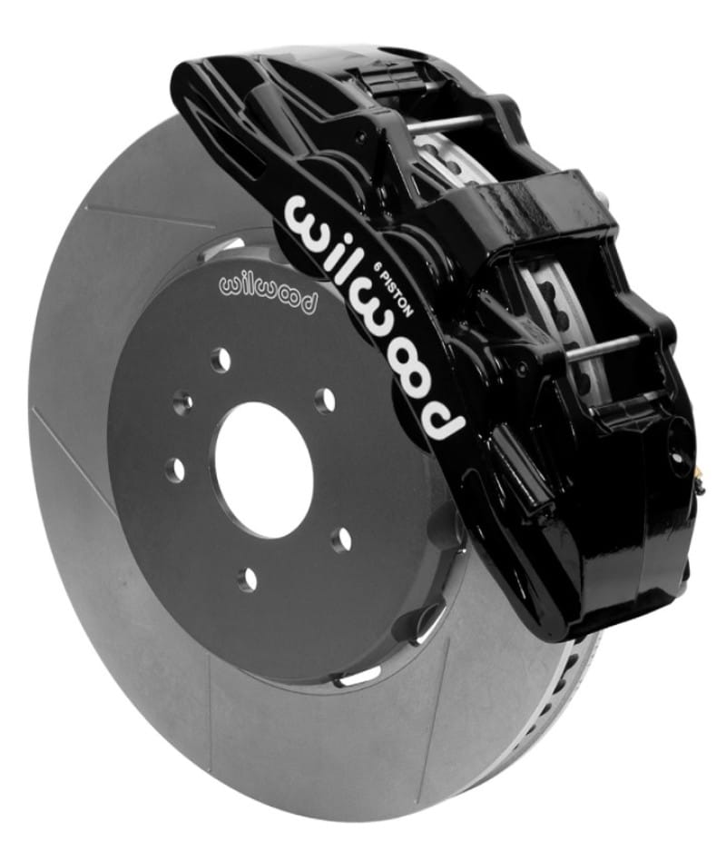 Wilwood — Wilwood SX6R Front Brake Kit 15in Slotted Black w/ Lines 14+ Chevy Corvette C7
BRAKE KIT