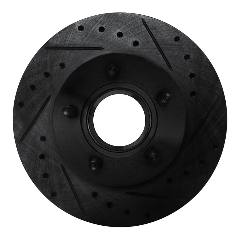R1 Concepts — R1 93-94 Ford Explorer Front Right Drilled & Slotted Black Brake Rotor
R1 Brake Rotor Drill