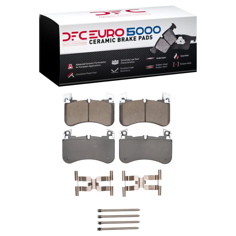 DFC — DFC 18-24 Land Rover Defender 110 Front Euro 5000 Ceramic Brake Pads and Hardware Kit
DFC EURO Pads + HW