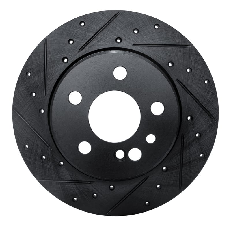 R1 Concepts — R1 91-99 Mercedes-Benz S320 Rear Right Drilled & Slotted Black Brake Rotor
R1 Brake Rotor Drill