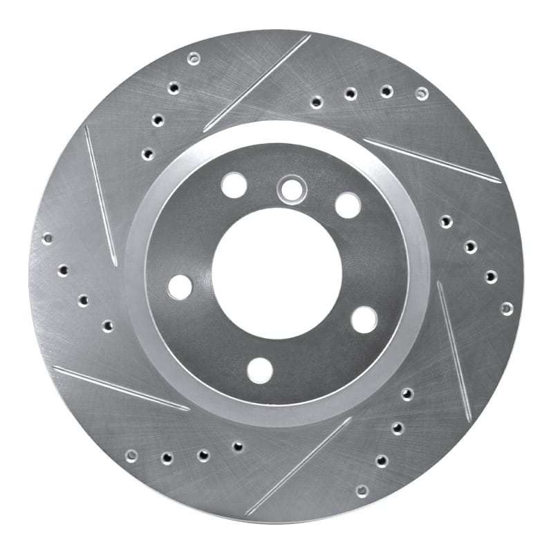 R1 Concepts — R1 95-02 BMW Z3 Right Front Drilled & Slotted Silver Brake Rotor
R1 Brake Rotor Drill