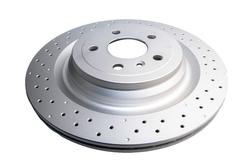 DBA — DBA 2013 Mercedes-Benz GL350 (w/AMG Performance Pkg) Rear Drilled & Slotted Street Series Rotor