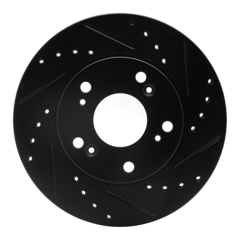R1 Concepts — R1 02-15 Acura RSX Front Right Drilled & Slotted Black Brake Rotor
R1 Brake Rotor Drill