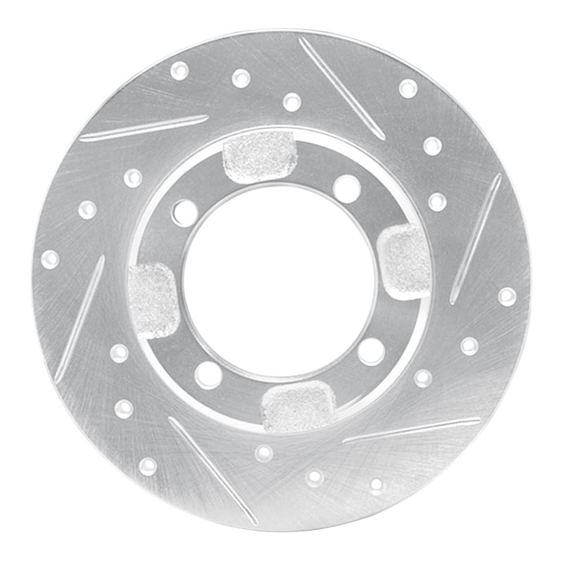 R1 Concepts — R1 91-92 Dodge COLT Front Right Drilled & Slotted Silver Brake Rotor
R1 Brake Rotor Drill