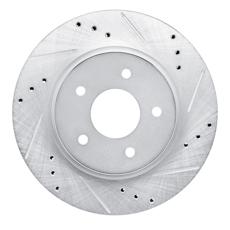 R1 Concepts — R1 17-25 Nissan Qashqai (Canada) Rear Right Drilled & Slotted Silver Brake Rotor
R1 Brake Rotor Drill