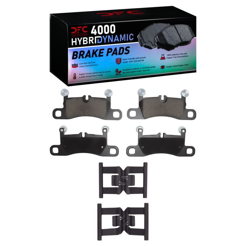 DFC — DFC 12-23 Porsche 718 Cayman Rear 4000 HybriDynamic Brake Pads and Hardware Kit
DFC Brake Pad Set