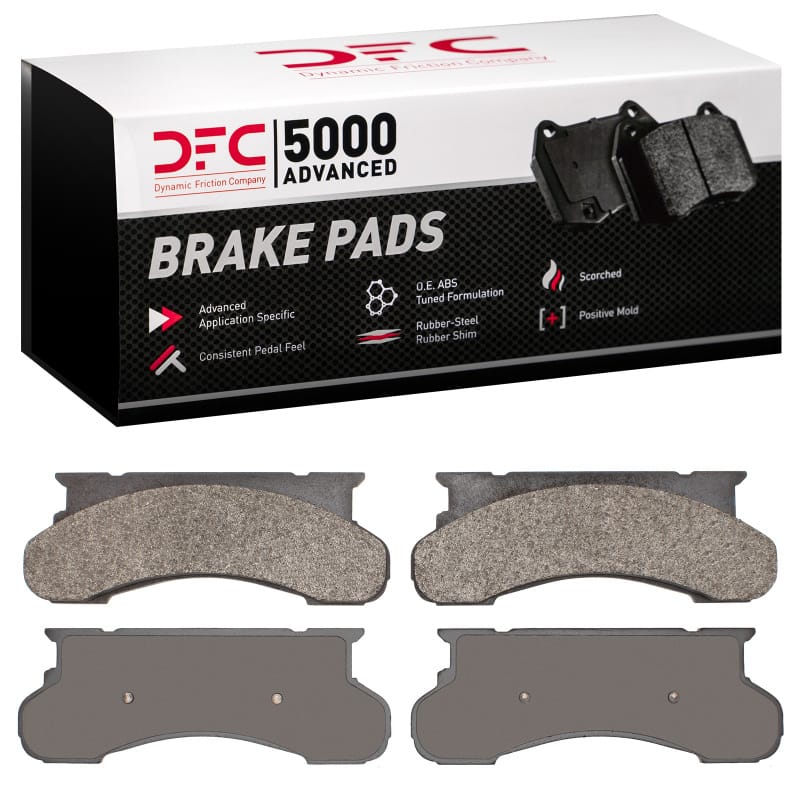DFC — DFC 75-94 Ford F-350 4WD (Excl Super Duty) Front 5000 Advanced Semi Metallic Brake Pads
DFC Brake Pad Set