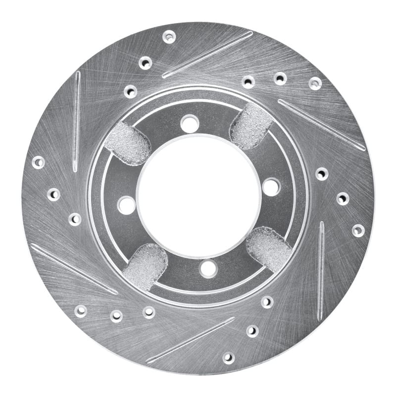 R1 Concepts — R1 91-92 Mitsubishi Mirage Front Left Drilled & Slotted Silver Brake Rotor
R1 Brake Rotor Drill