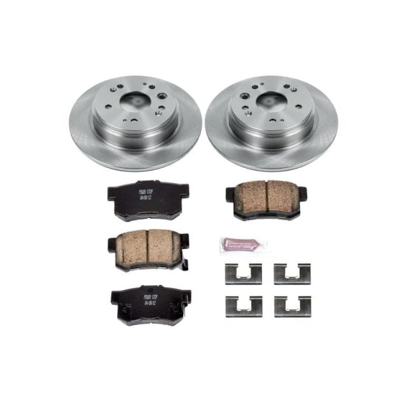 PowerStop — Power Stop 02-04 Honda CR-V Rear Autospecialty Brake Kit