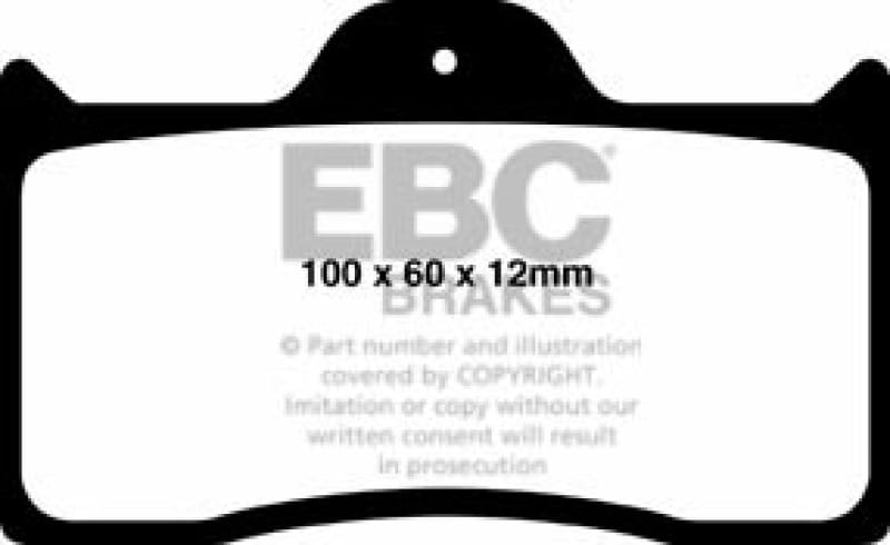 EBC — EBC Brakes Redstuff Ceramic Brake Pads