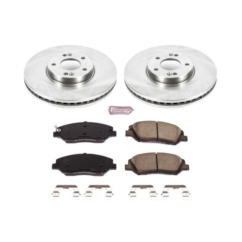 PowerStop — Power Stop 17-18 Hyundai Santa Fe Front Autospecialty Brake Kit