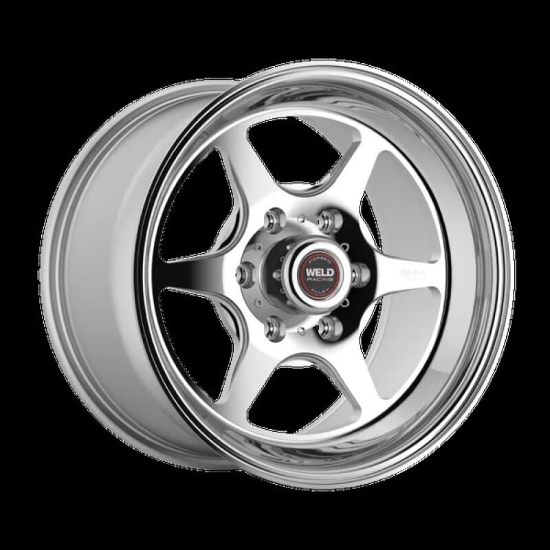 Weld — Weld S76 17x6 / 5x4.75 BP / 3.5in. BS Polished Wheel (Low Pad) - Non-Beadlock