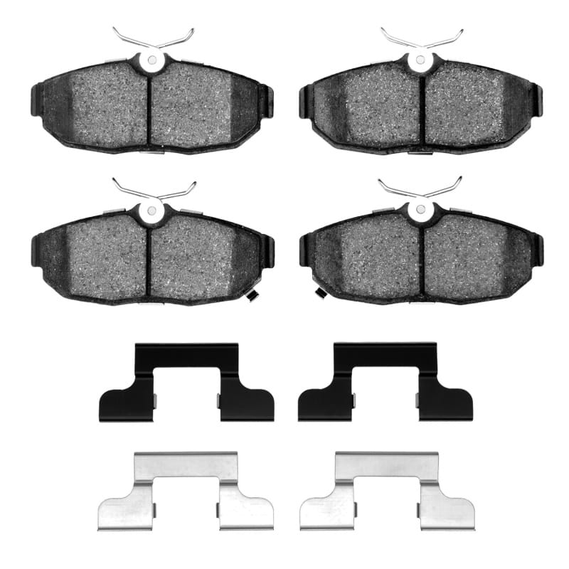 R1 Concepts — R1 12-14 Ford Mustang Rear Euro Ceramic Brake Pads and Hardware Kit
R1 Euro Ceramic Pads