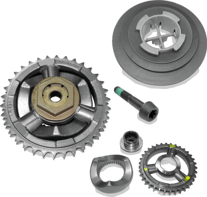 TwinPower — Twin Power 07-17 FLH FLT FXST FLST Compensator Sprocket Kit S.E. Style Requires 09 Up Style Rotor