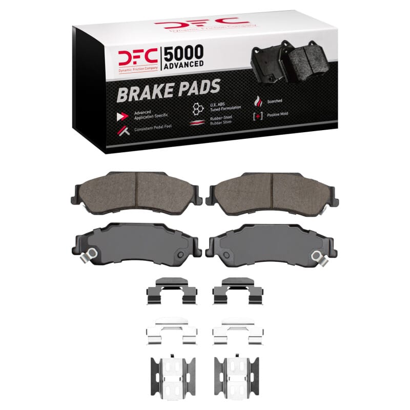 DFC — DFC 97-05 Chevrolet S10 Rear 5000 Advanced Ceramic Brake Pads and Hardware Kit
DFC Brake Pad Set
