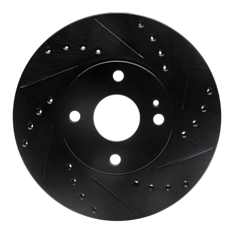 R1 Concepts — R1 90-03 Ford Escort Front Right Drilled & Slotted Black Brake Rotor
R1 Brake Rotor Drill