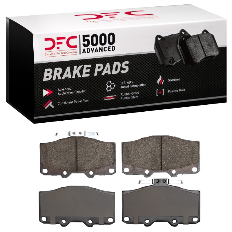 DFC — DFC 88-95 Toyota 4Runner Front 5000 Advanced Ceramic Brake Pads
DFC Brake Pad Set