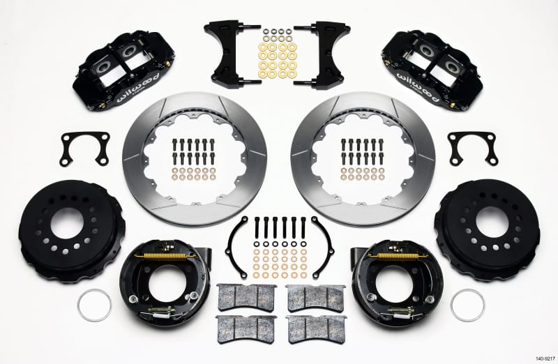 Wilwood — Wilwood Narrow Superlite 4R Rear P-Brk Kit 12.88in Big Ford Old Style 2.36in Offset
BRAKE KIT