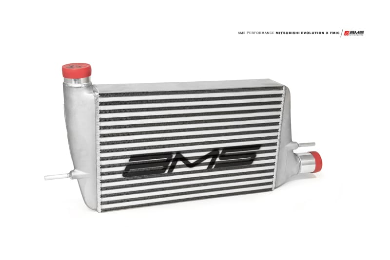 AMS — AMS Performance 08-15 Mitsubishi EVO X Front Mount Intercooler w/Modular Cast End Tanks & Logo
EVO Intercooler