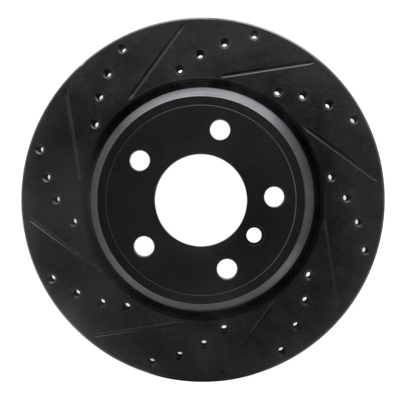 R1 Concepts — R1 02-06 BMW X5 Rear Left Drilled & Slotted Black Brake Rotor
R1 Brake Rotor Drill