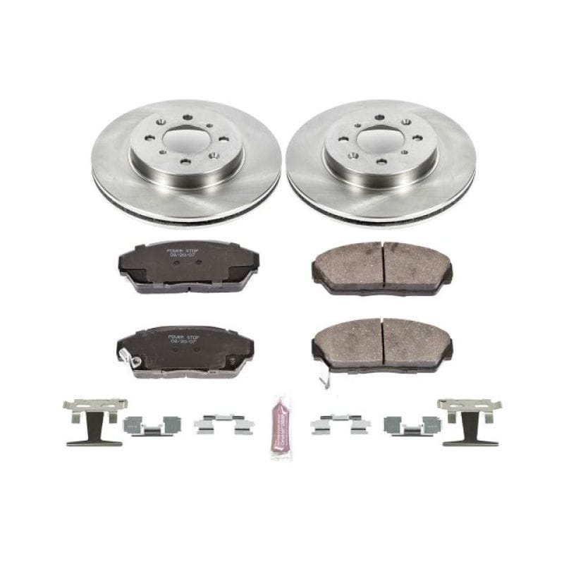 PowerStop — Power Stop 90-93 Acura Integra Front Autospecialty Brake Kit
