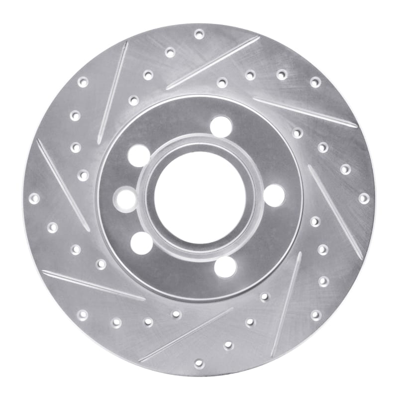 R1 Concepts — R1 96-00 Volkswagen EuroVan Front Left Drilled & Slotted Silver Brake Rotor
R1 Brake Rotor Drill