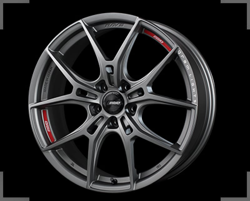 Gram Lights — Gram Lights 57FXZ 18x9.5 +38 5x114.3 Matte Graphite and Machining Rim Edge DC Wheel
