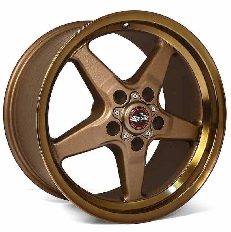 Race Star — Race Star 92 Drag Star Bracket Racer 15x8 5x4.75bc 5.25bs Bronze Wheel