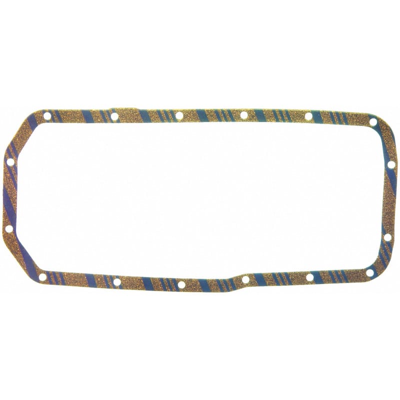Fel-Pro — Fel-Pro Buick Skylark OS 13397 C-1 Engine Oil Pan Gasket Set Blue Stripe cork-rubber