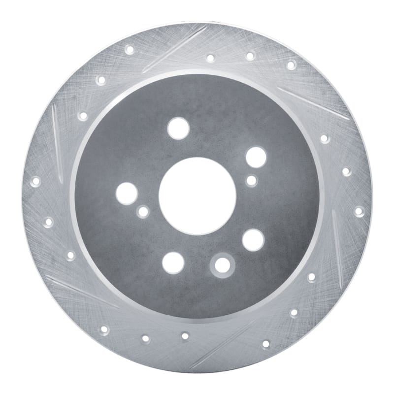 R1 Concepts — R1 86-93 Lexus ES250 Rear Left Drilled & Slotted Silver Brake Rotor
R1 Brake Rotor Drill
