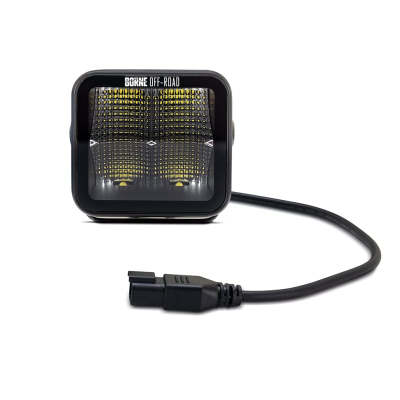 Borne Off-Road — Borne Off-Road Light Pods (Kit of 2) 3x3 Flood