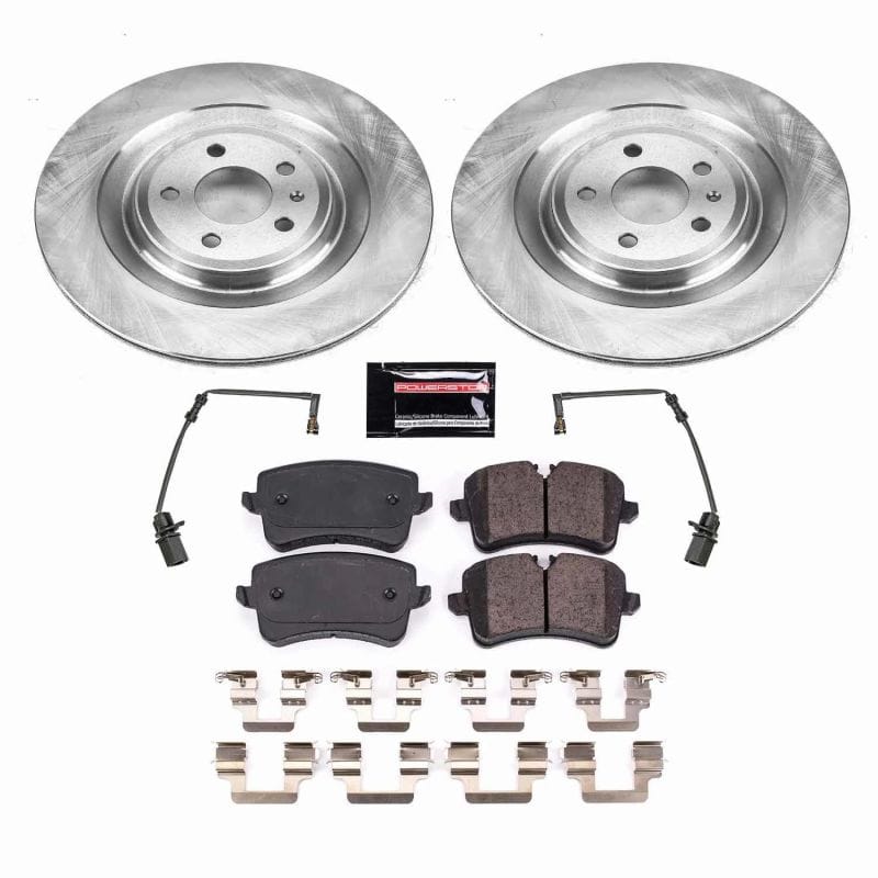 PowerStop — Power Stop 2018 Audi S8 Rear Autospecialty Brake Kit