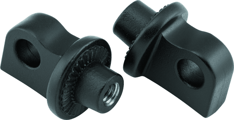 Kuryakyn — Splined Universal Peg Adapters Satin Black