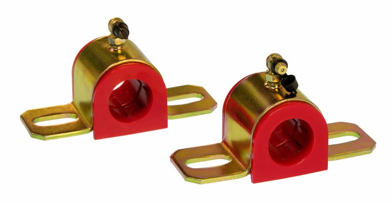 Prothane — Prothane Universal 90 Deg Greasable Sway Bar Bushings - 27MM - Type B Bracket - Red
SWAY BAR BUSHINGS
