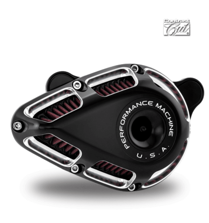 Performance Machine — Performance Machine 91-Up XL Jet Air Cleaner - Contrast Cut