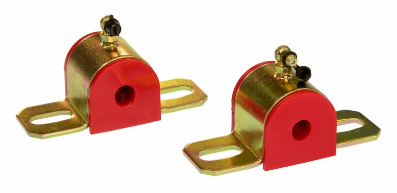 Prothane — Prothane Universal 90 Deg Greasable Sway Bar Bushings - 1/2in - Type B Bracket - Red
SWAY BAR BUSHINGS