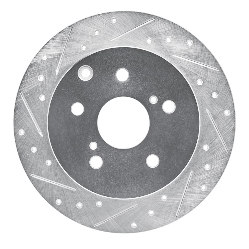 R1 Concepts — R1 09-13 Pontiac Vibe Rear Left Drilled & Slotted Silver Brake Rotor
R1 Brake Rotor Drill