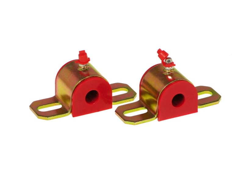 Prothane — Prothane Universal Greasable Sway Bar Bushings - 1/2in - Type A Bracket - Red
SWAY BAR BUSHINGS